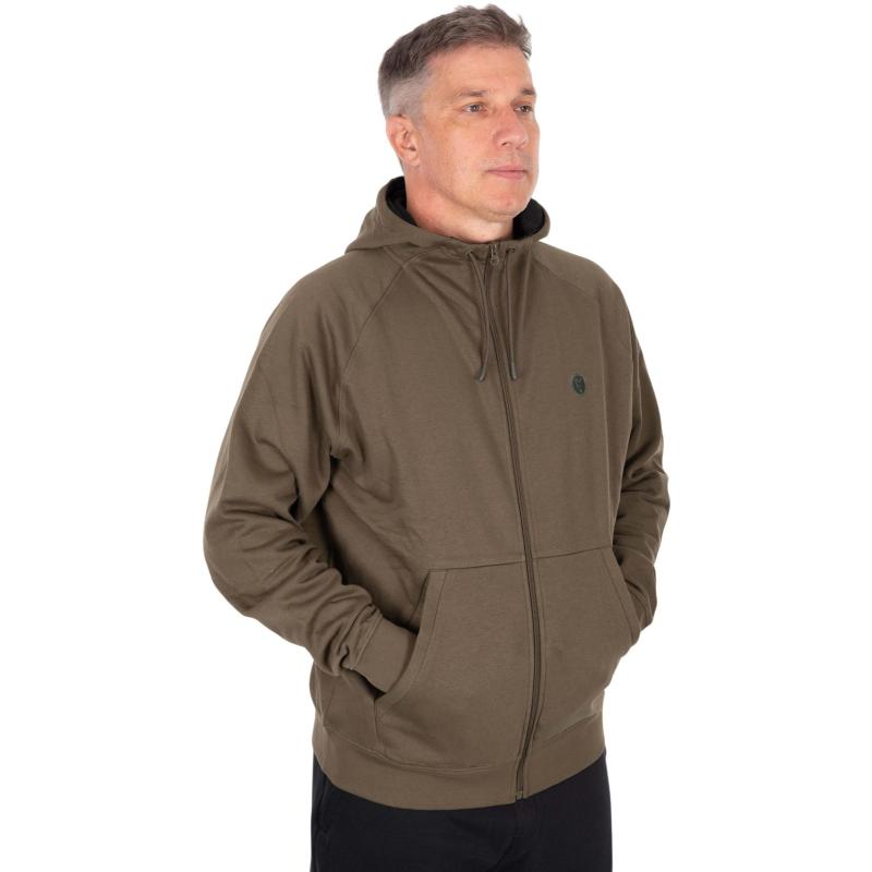 FOX Collection Zipped Hoody - Green - XL