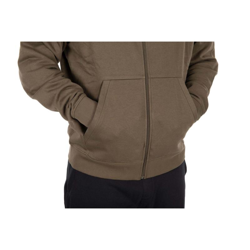 FOX Collection Zipped Hoody - Green - 3XL