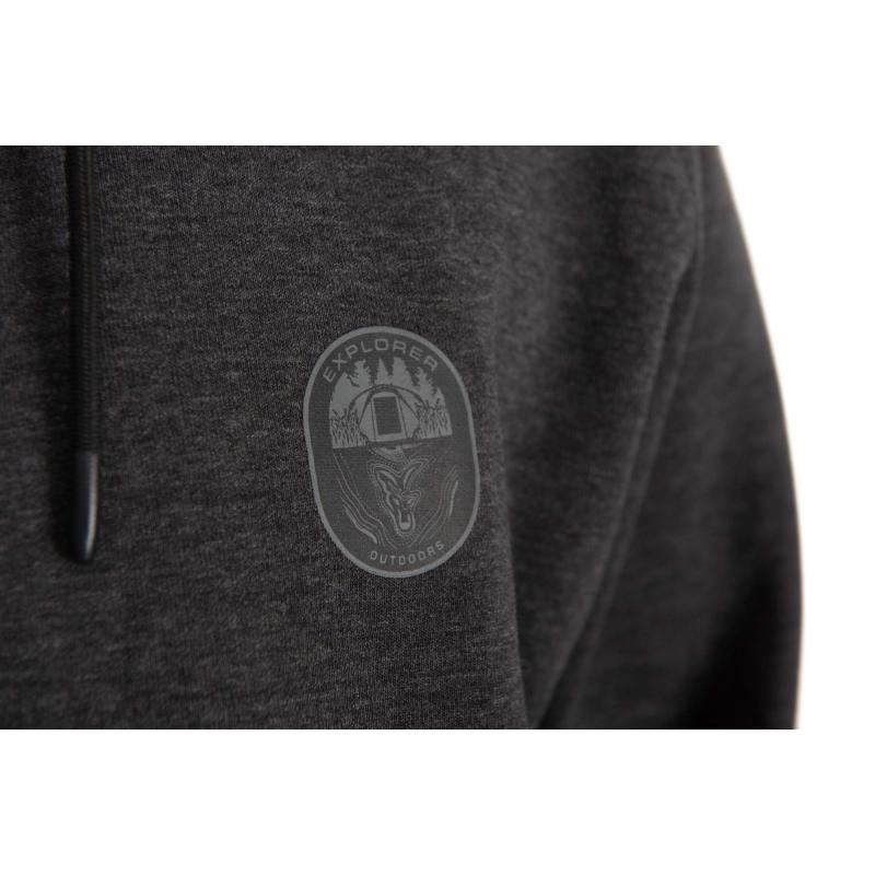 FOX Explorer Ltd Grey Hoodie - L