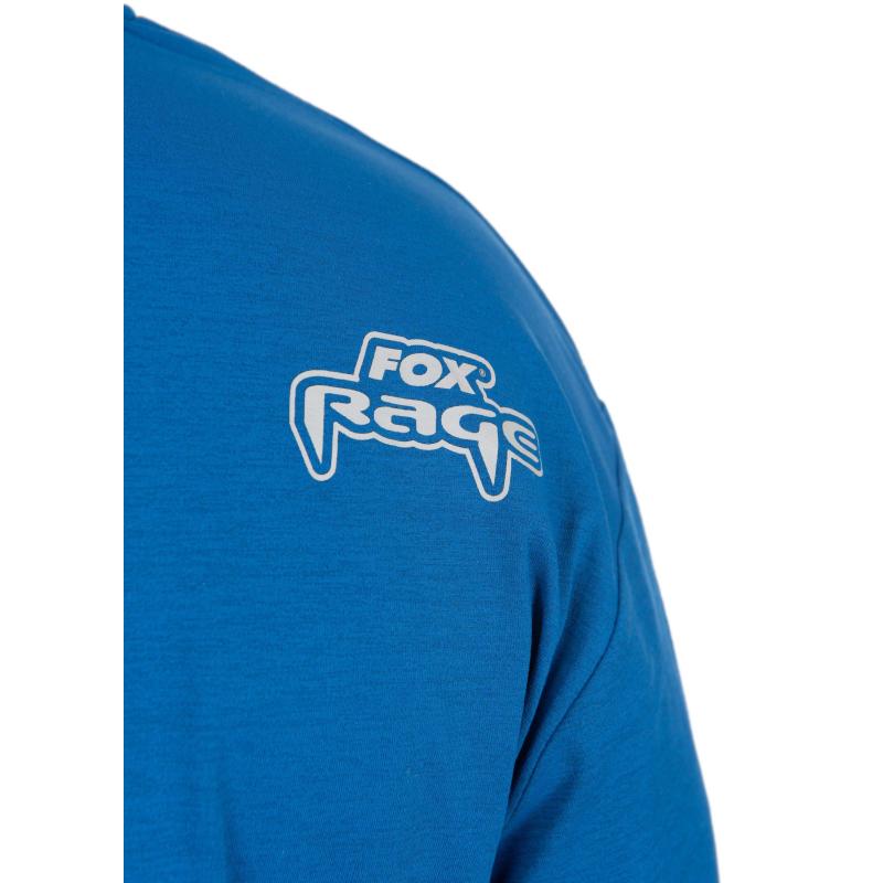 Fox Rage Blue Hooded T Small