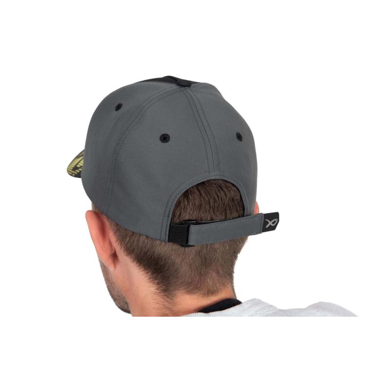 Matrix Faded Print Cap - Black