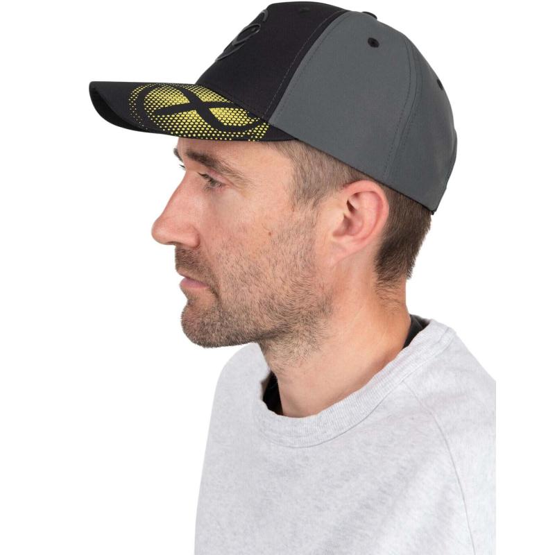 Matrix Faded Print Cap - Black