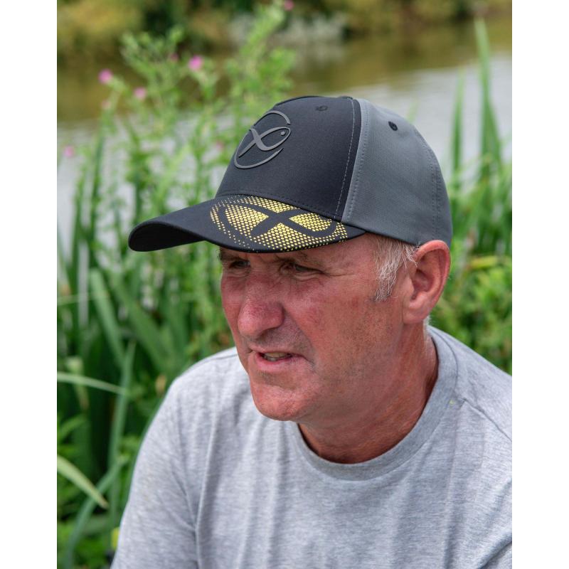 Matrix Faded Print Cap - Black
