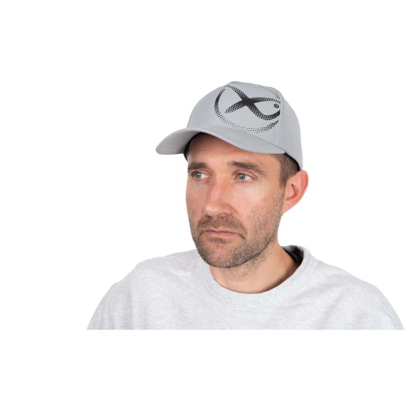 Matrix Large Print Cap - Light Grey
