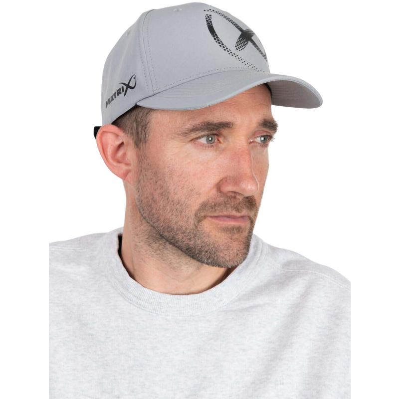 Matrix Large Print Cap - Light Grey
