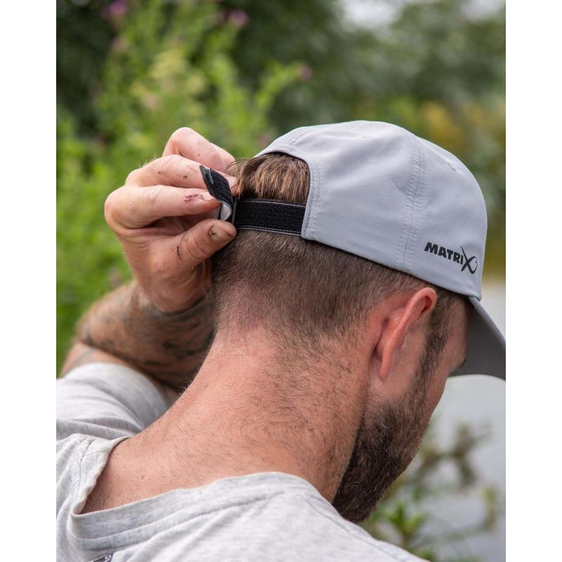 Matrix Large Print Cap - Light Grey