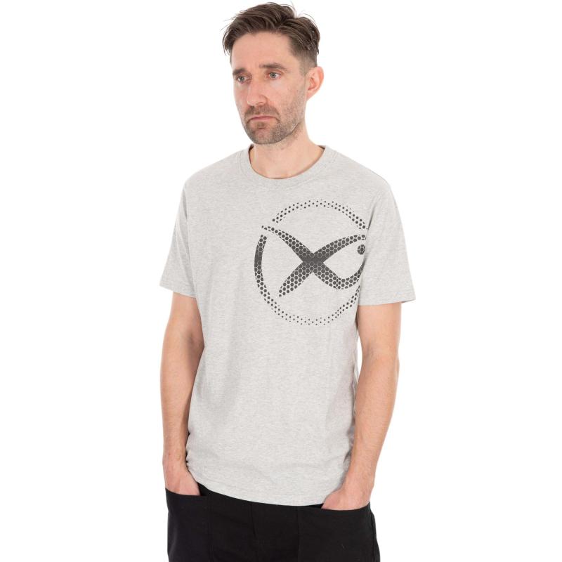 Matrix Large Mesh Logo T-Shirt - Grey L