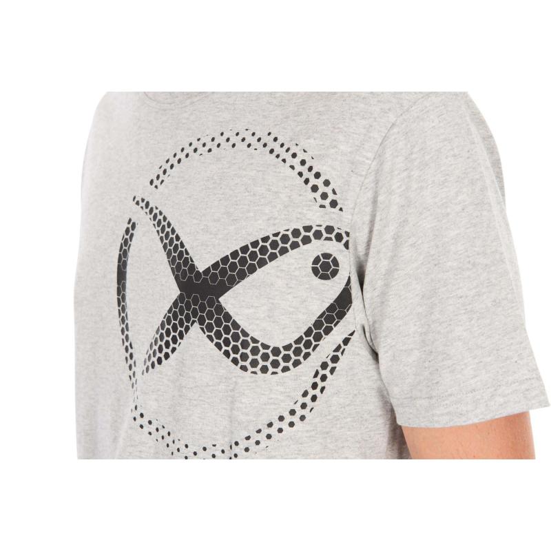 Matrix Large Mesh Logo T-Shirt - Grey XL