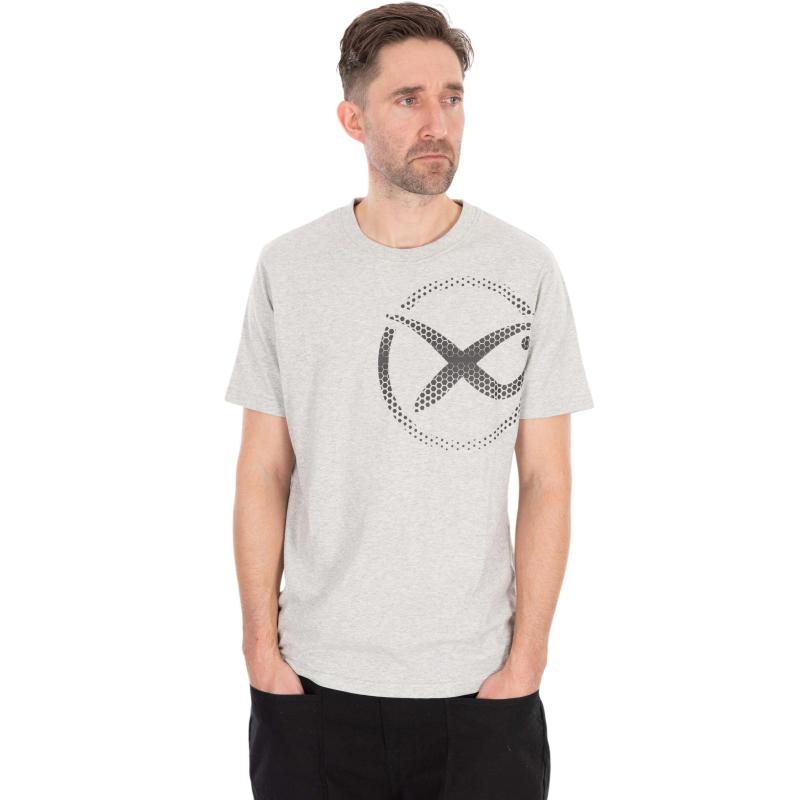 Matrix Large Mesh Logo T-Shirt - Grey XXL