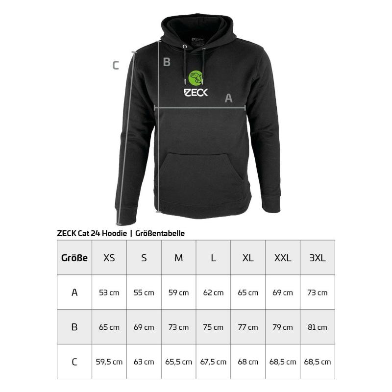 Zeck ZECK Catfish Hoodie 3XL