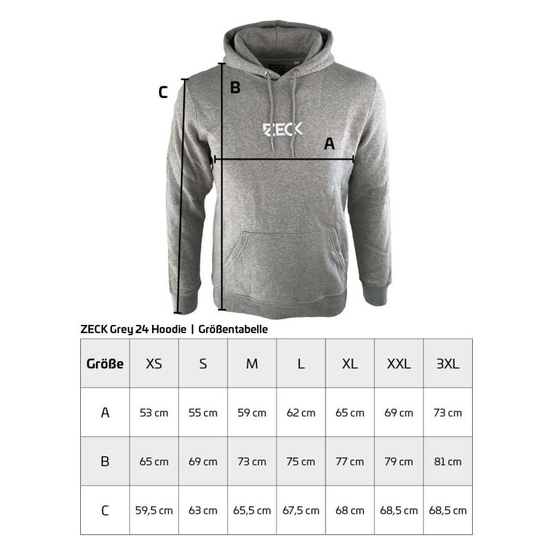Zeck ZECK Hoodie Grey M