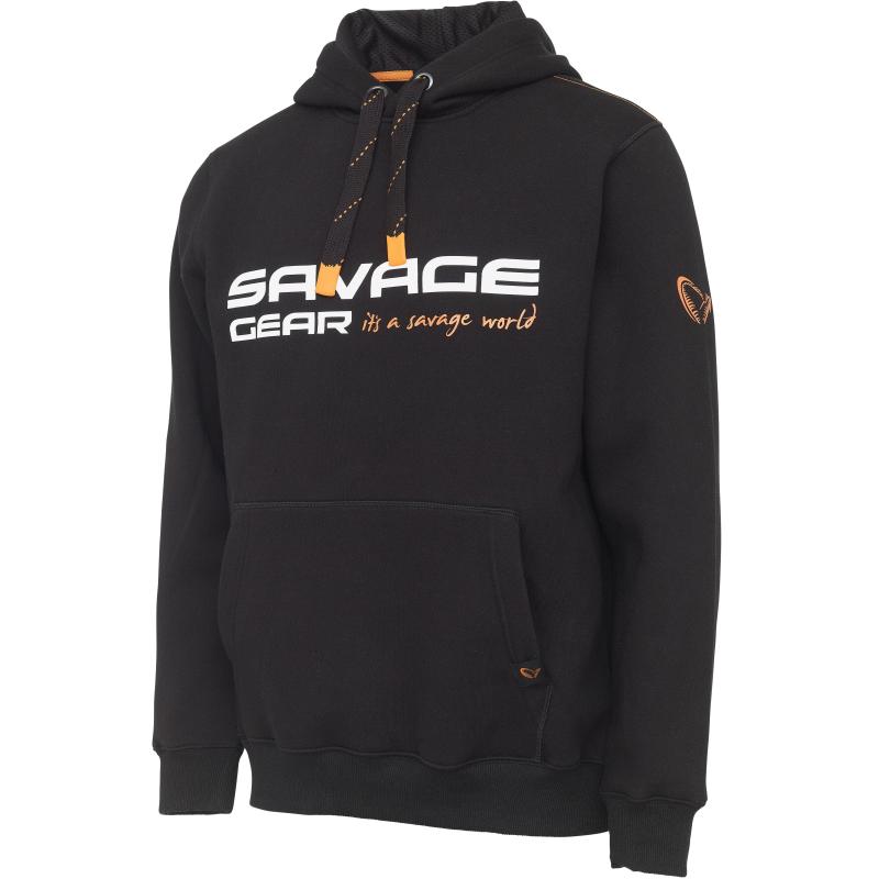 Savage Gear Cosmo Hoodie M Black Ink