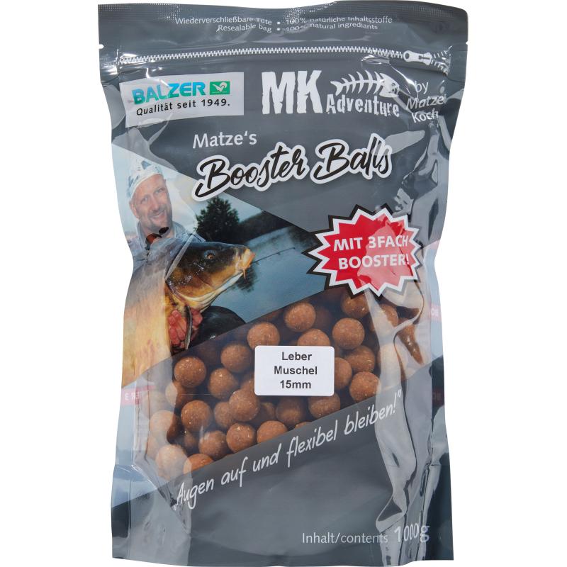 Balzer MK Booster Balls 20mm Leber/Muschel