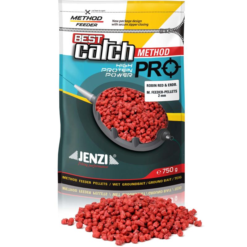 Jenzi MF-Pellet 2mm Robin Red&Erdbe750g