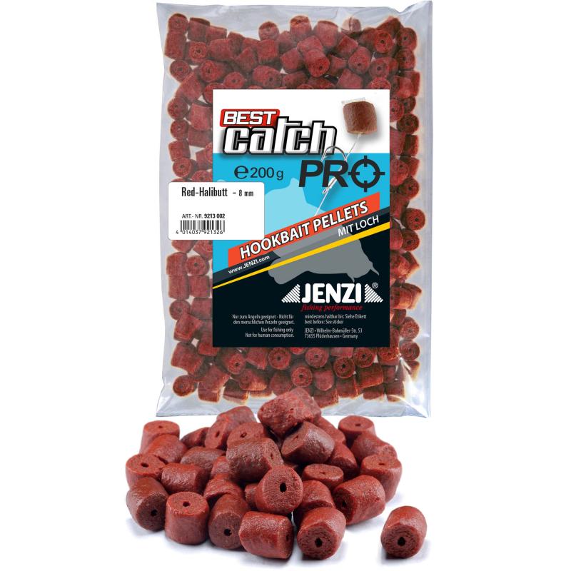 Jenzi Pellet 8mm Red-Halibutt 200g