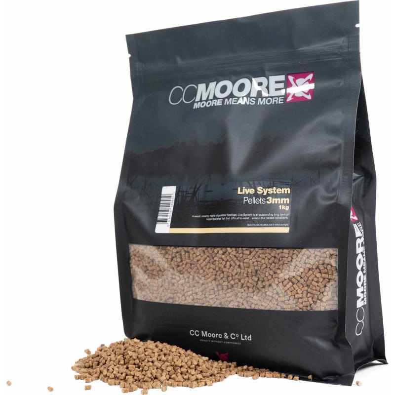Produktbild CC Moore Live System Pellets 3mm 1kg