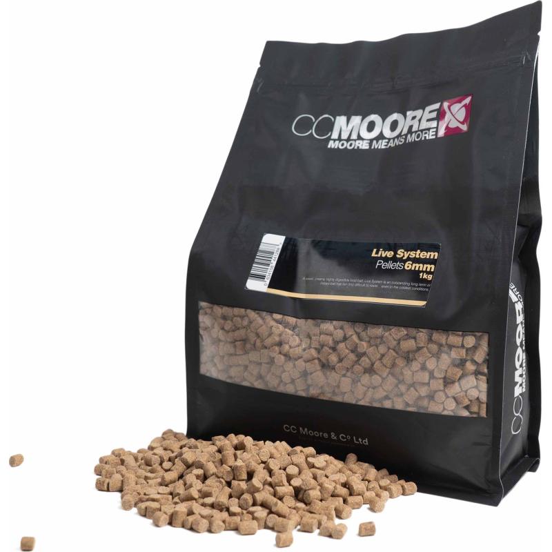Produktbild CC Moore Live System Pellets 6mm 1kg