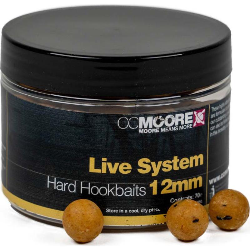 CC Moore Live System Hard Hookbaits 12mm