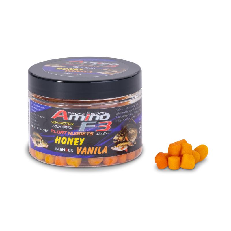 S&auml;nger Amino F3 Midi Float Nuggets Honey Vanilla 50g/10x8mm