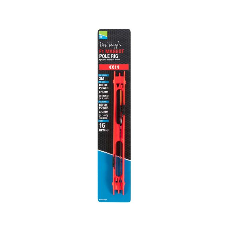 Produktbild Preston 4X12 F1 Maggot Pole Rig