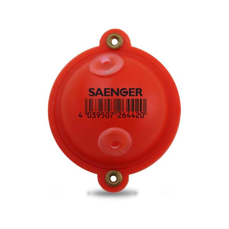 S&auml;nger Wasserkugel m. Metall&ouml;sen rot &Oslash;40mm
