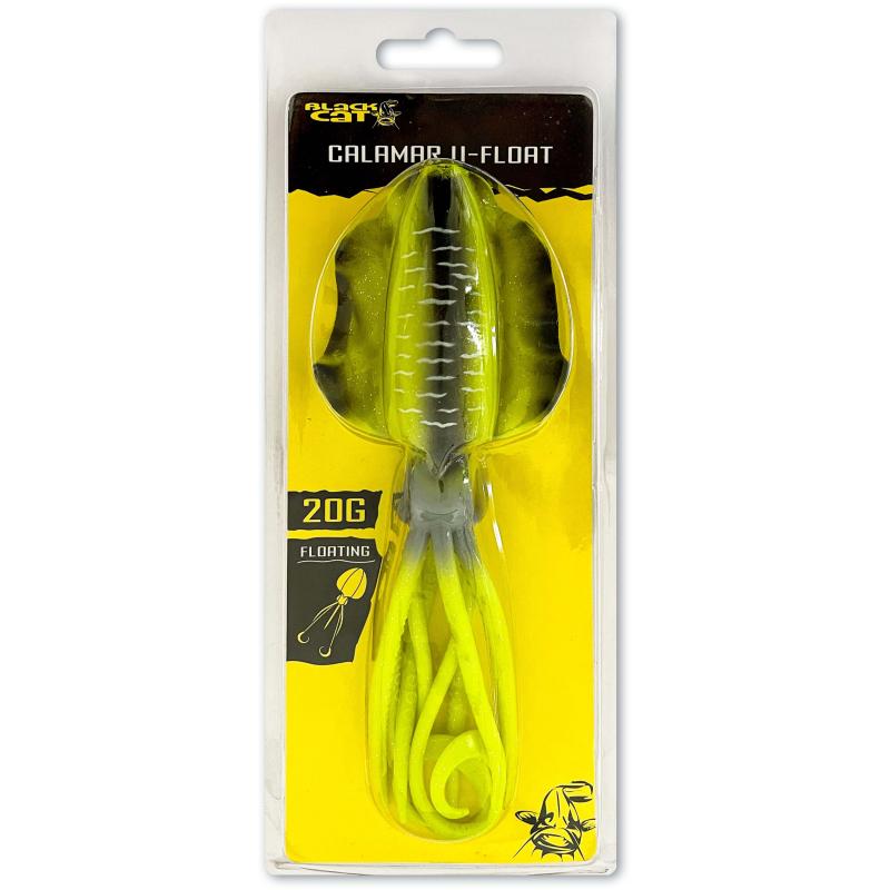 Black Cat 20g Calamar U-Float yellow zombie