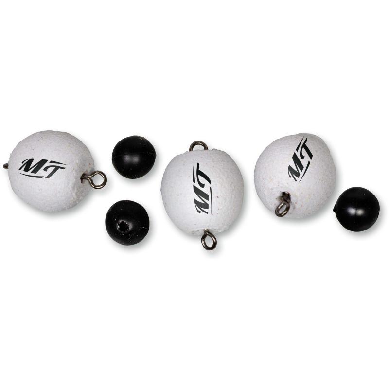 Zebco L: 10mm Magic Trout Posenwirbel G2 EVA wei&szlig;