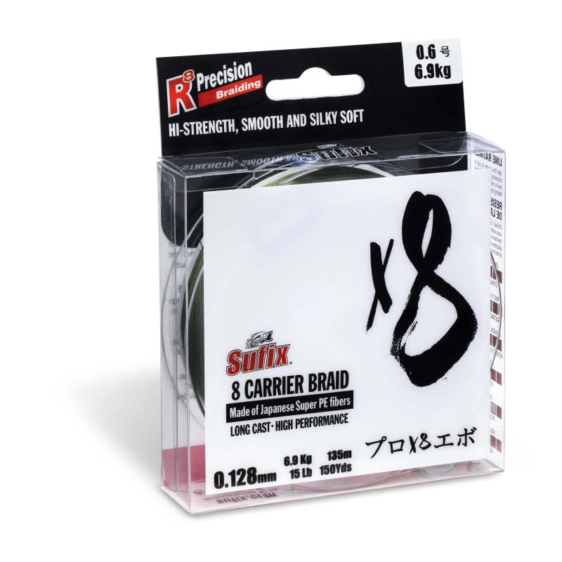 Sufix Sfx 8X L.Vis Green 275m 0,330mm