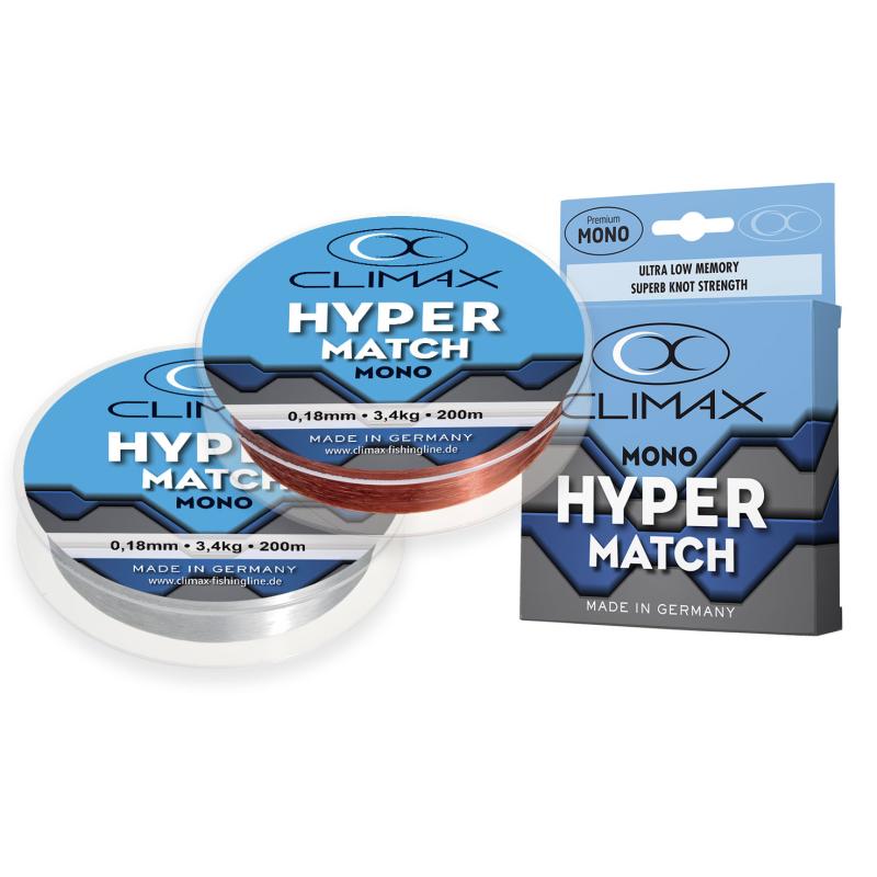 Produktbild Climax HyperMatch silbergrau 200m 0,20mm