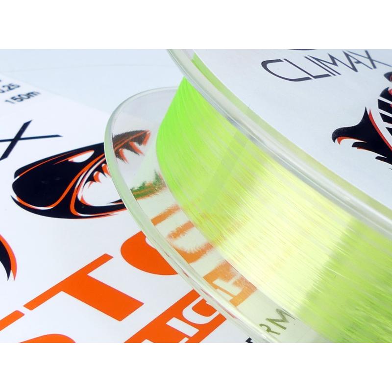 Climax Ester U-Light Mono hi vis yellow 150m 0,14mm