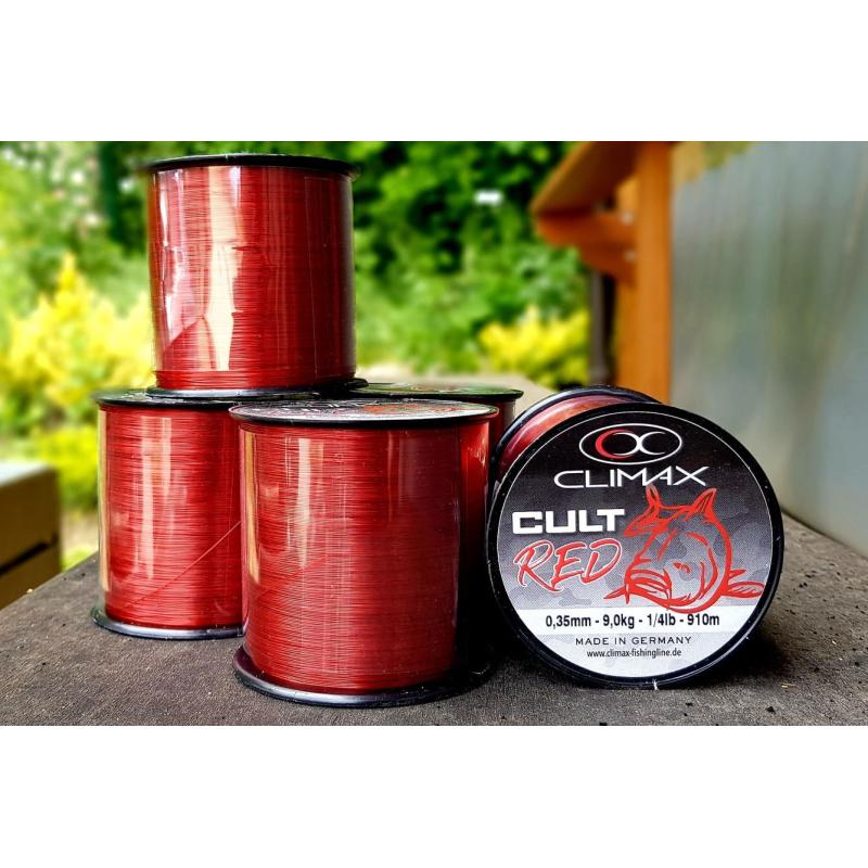 Climax CULT Carpline rot 7,00kg 1200m 0,30mm