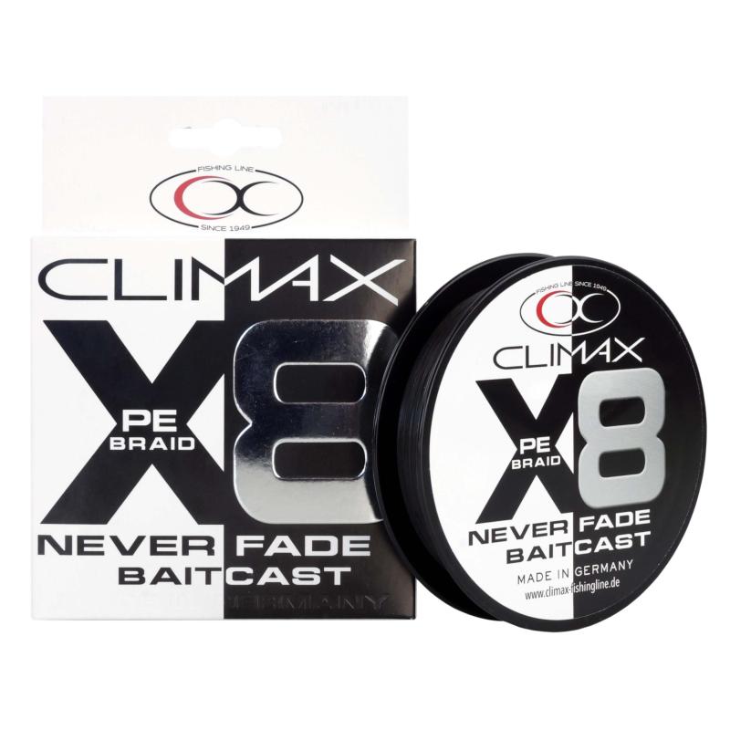 Produktbild Climax 135m 0,11mm 8X Neverfade Baitcast schwarz