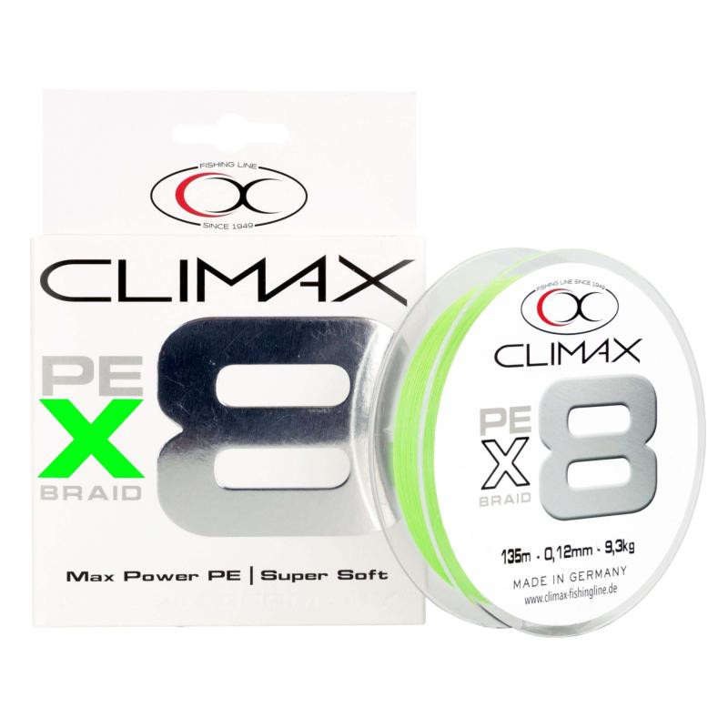 Produktbild Climax 135m 0,20mm 8X Braid chartreuse