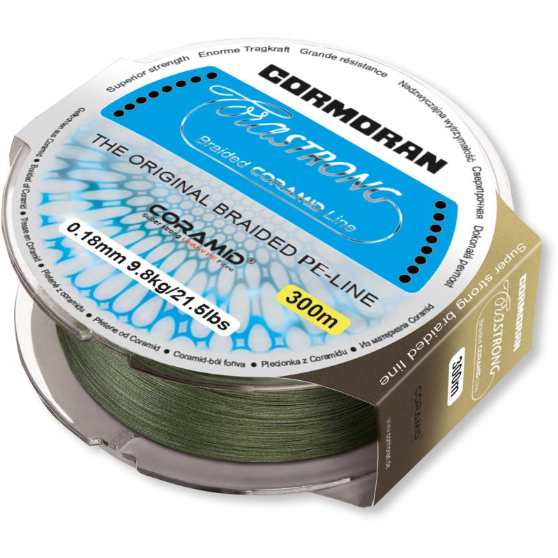 Cormoran Corastrong Braid gr&uuml;n 0.28mm 18.2kg 300m