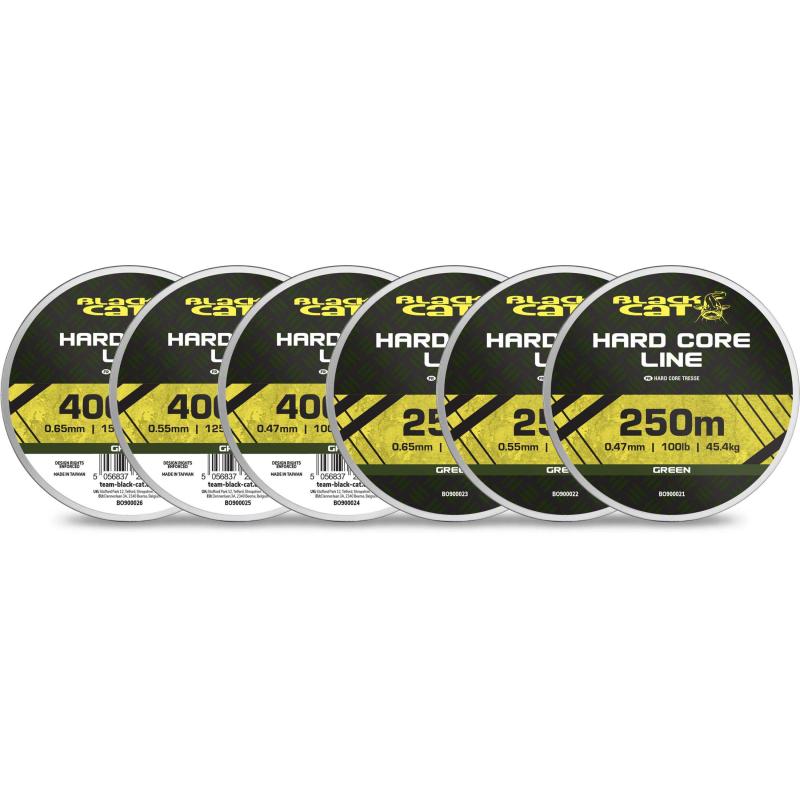 Black Cat BC Hard Core Line Green 56.7kg 0.55mm 250m