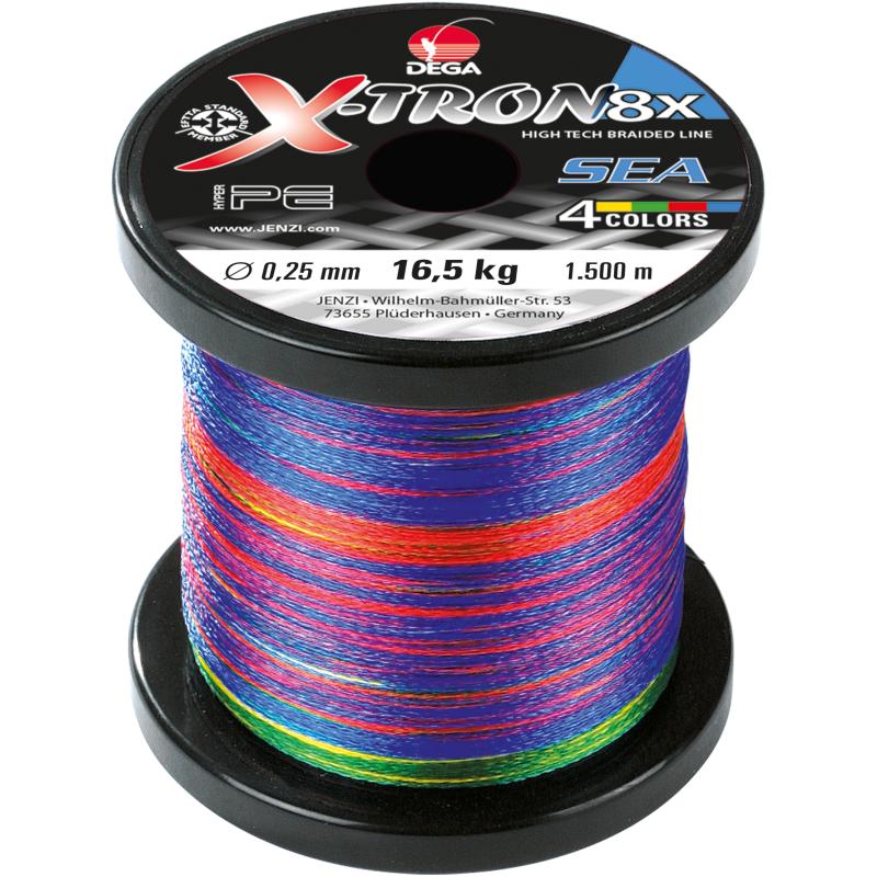 X-Tron Sea Gefl. 1500m 0,25 mm