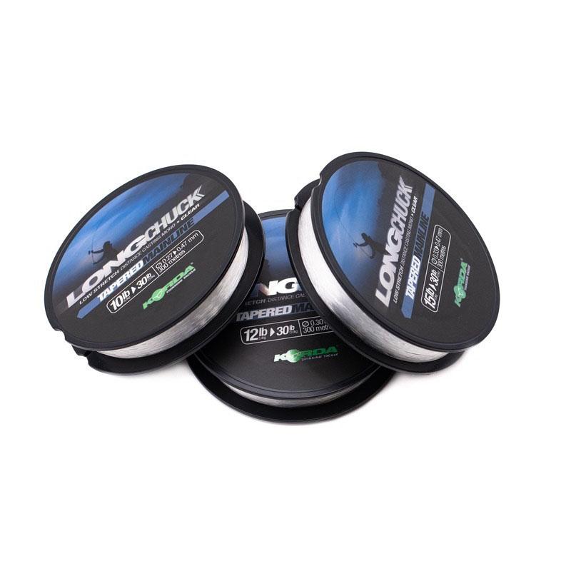 Korda LongChuck Tapered Mainline 15-30lb/0.33-0.47mm