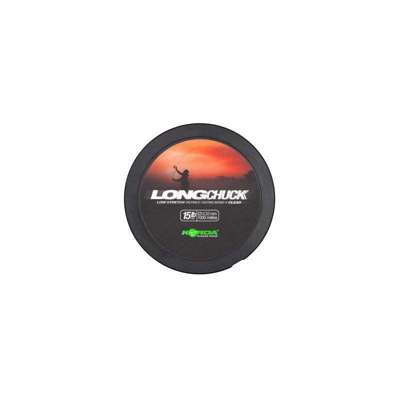 Korda LongChuck Clear 17lb/0.35mm 1000m