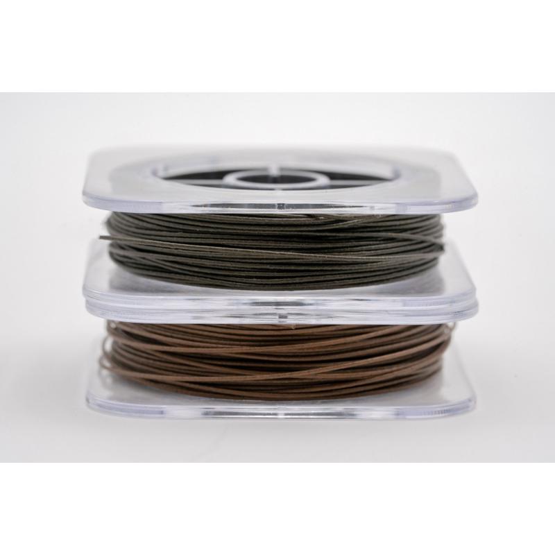 Korda Dark Matter Tungsten Coated Braid Gravel Brown 25 lb 10 m