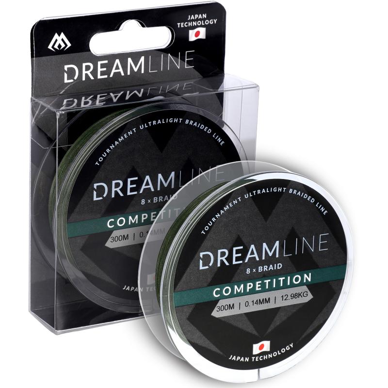 Mikado Dreamline Competition - 0.23mm/23.61Kg/300M - Gr&uuml;n