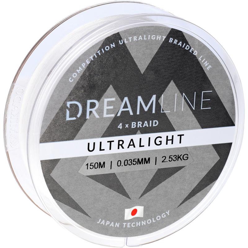 Mikado Dreamline Ultralight - 0.035mm/2.53Kg/150M - Weiss