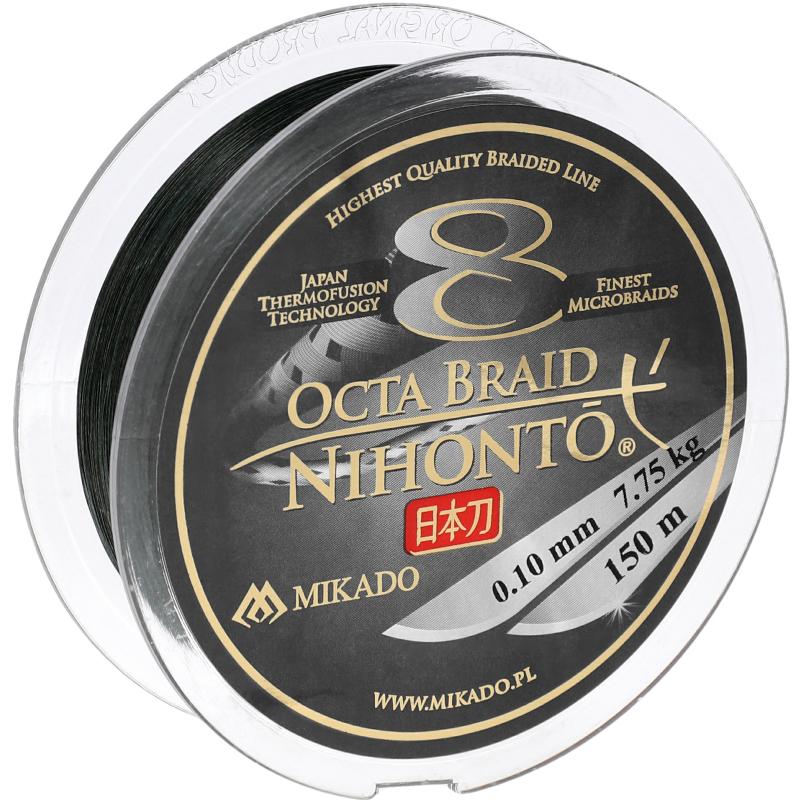 Mikado Nihonto Octa Braid - 0.35mm/35.4Kg/150M - Gr&uuml;n