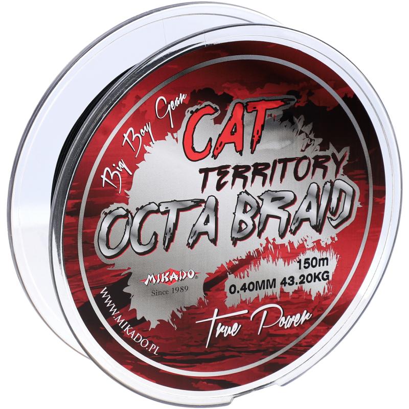 Mikado Cat Territory Octa Braid - 0.40mm/39.8Kg/150M - Gr&uuml;n