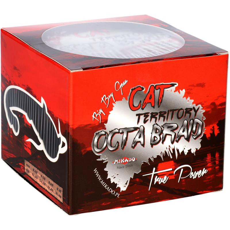 Mikado Cat Territory Octa Braid - 0.40mm/39.8Kg/600M - Gr&uuml;n