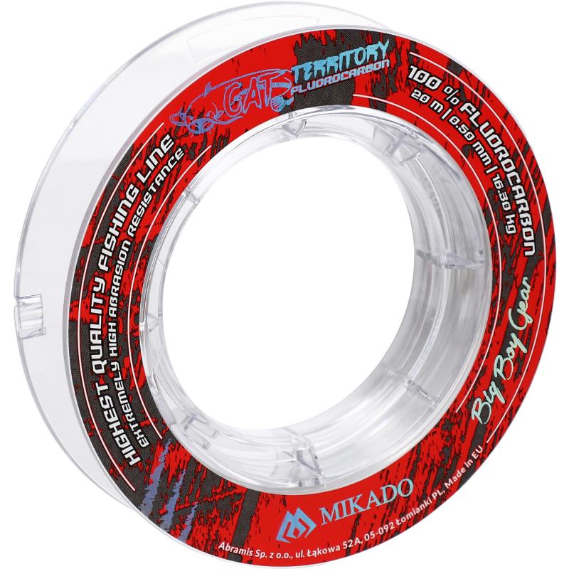 Mikado Fluorocarbon Cat Territory - 1.00mm/65.00Kg/20M