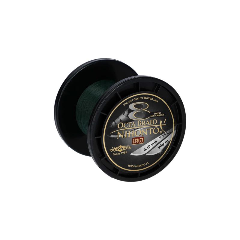 Produktbild Mikado Nihonto Octa Braid - 0.16mm/12.9Kg/900M - Gr&uuml;n