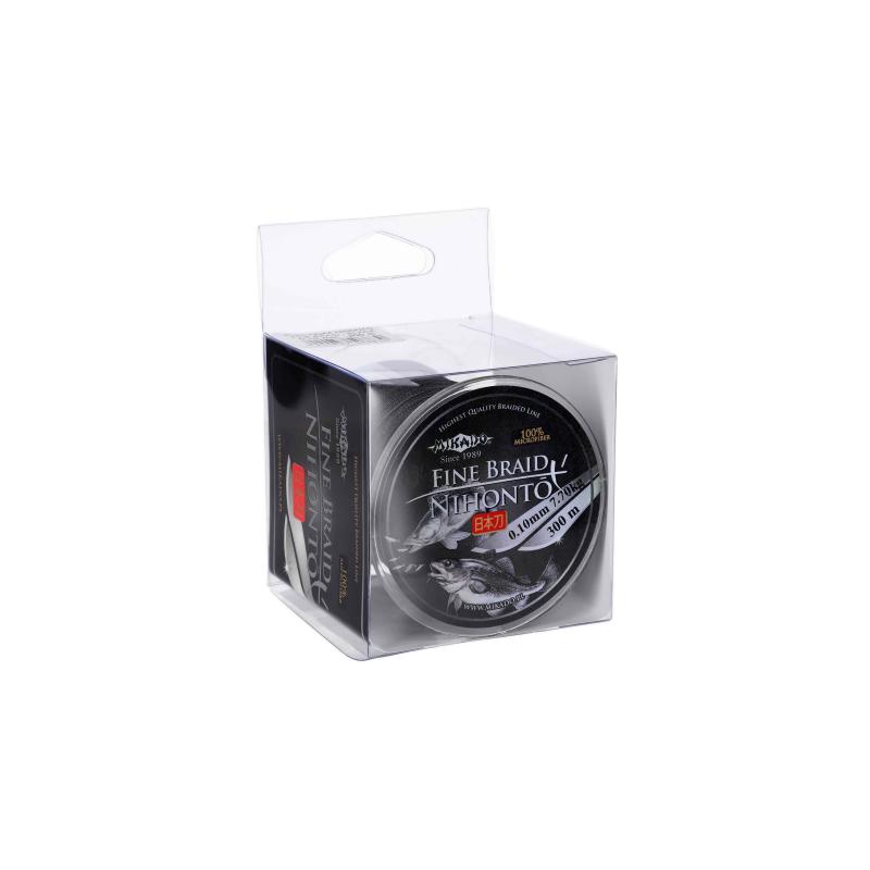 Mikado Nihonto Fine Braid - 0.16mm/12.5Kg/300M - Schwarz