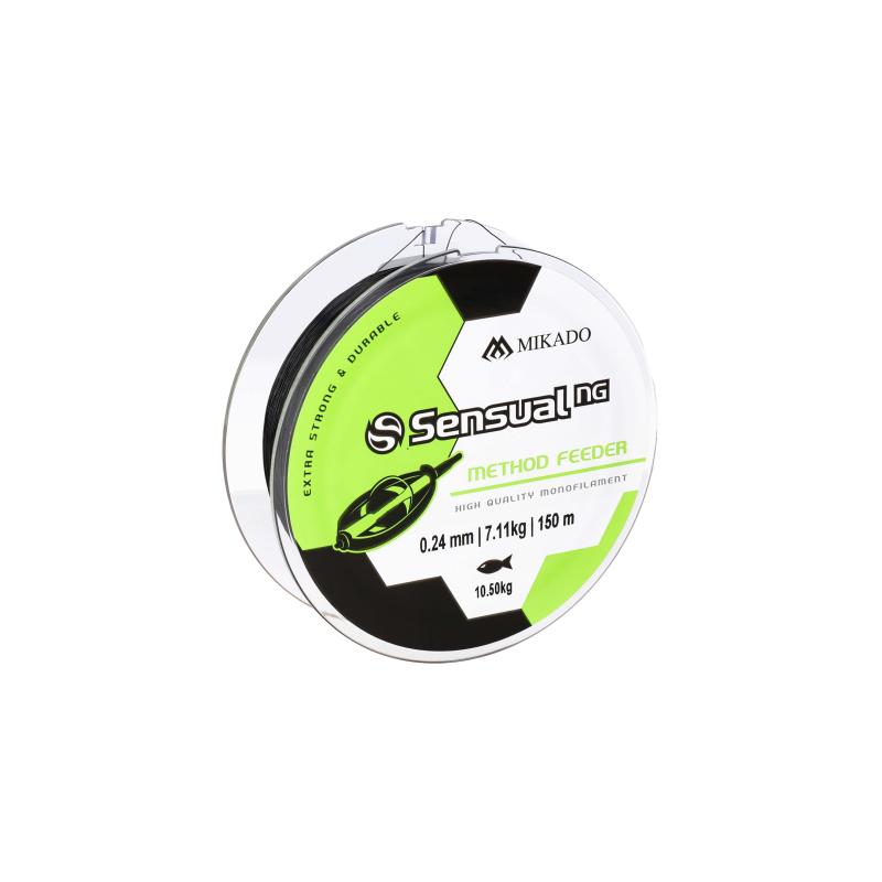 Mikado Sensual N.G. Method Feeder 0.28mm/9,2Kg/150M - Schwarz