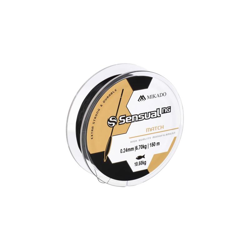 Mikado Sensual N.G. Match 0.14mm/3.2Kg/150M - Schwarz