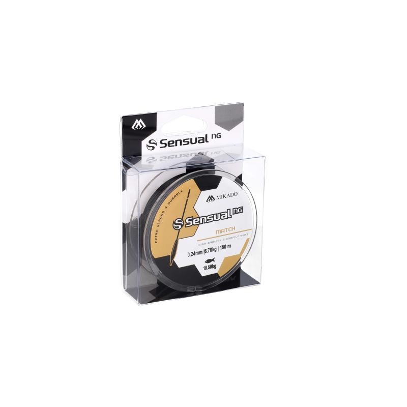 Mikado Sensual N.G. Match 0.18mm/4,4Kg/150M - Schwarz